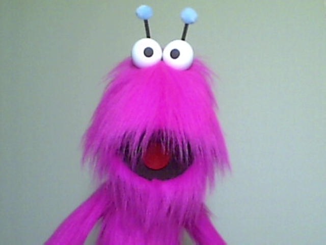 Pink Frugal Puppet
